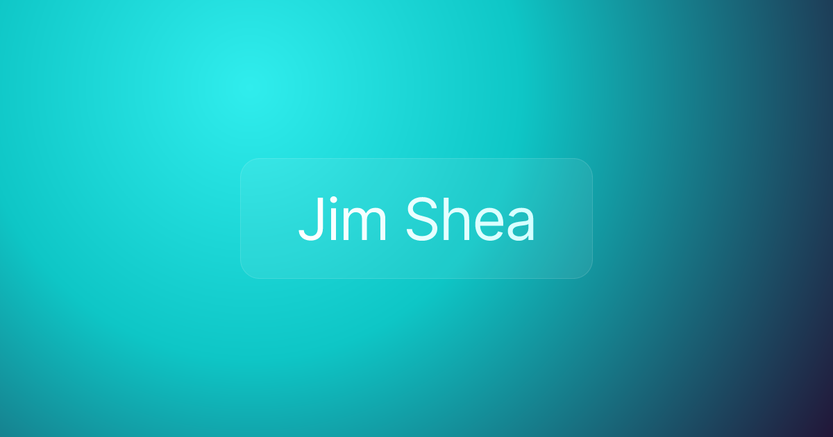 Jim Shea