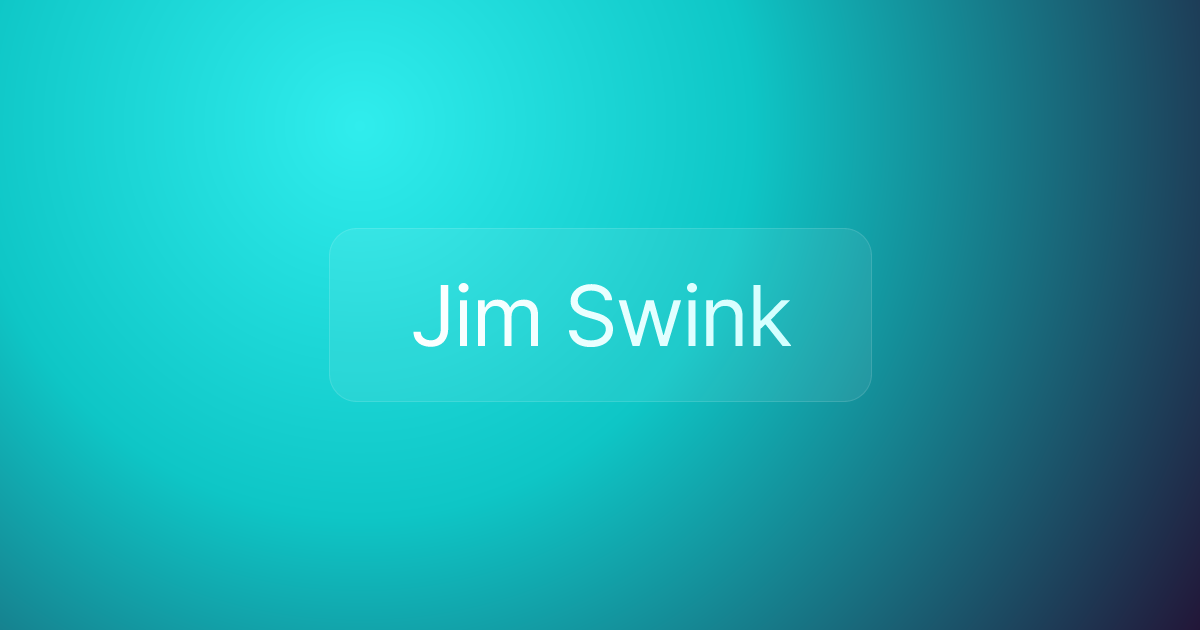 Jim Swink