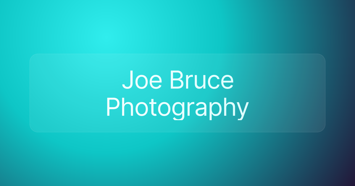 Joe Bruce Photography