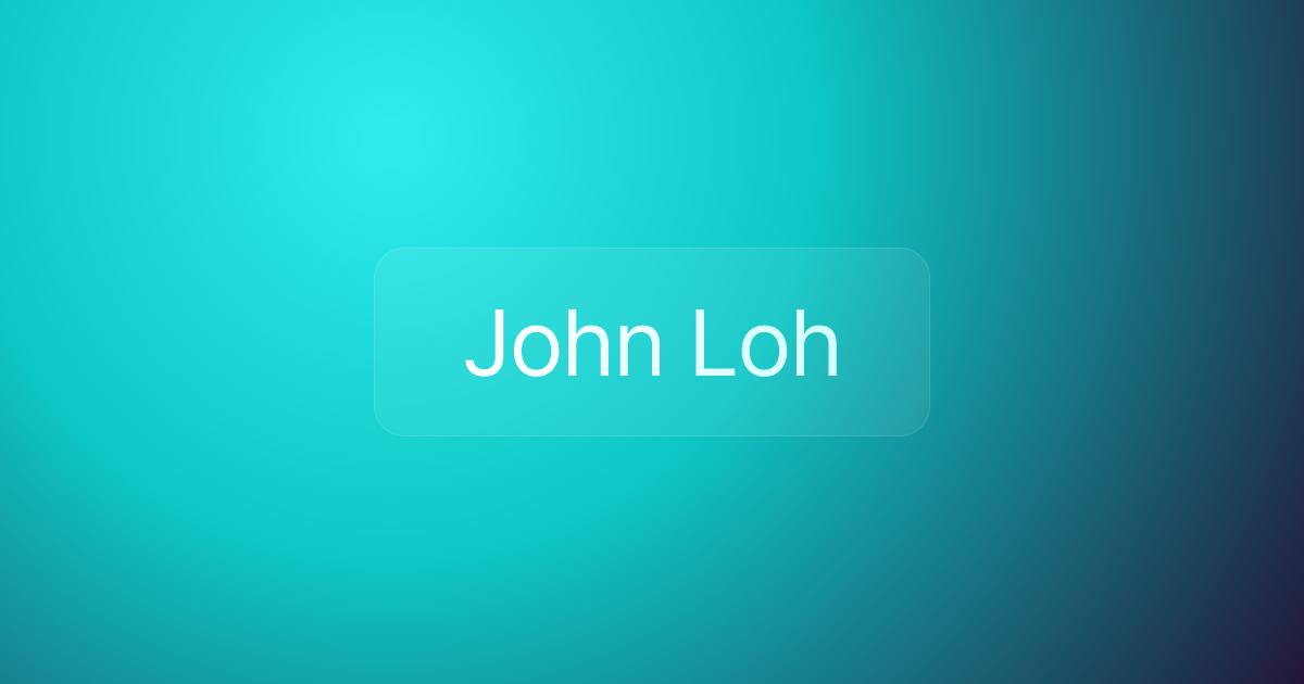 John Loh