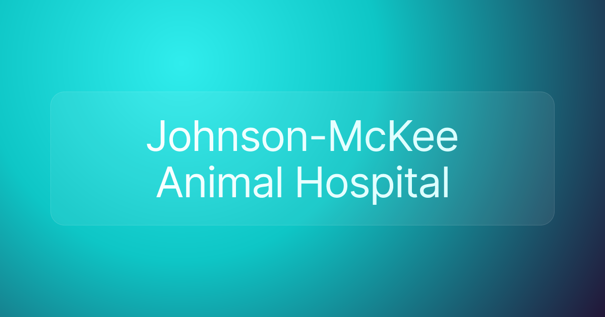Johnson-McKee Animal Hospital