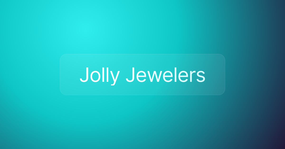 Jolly Jewelers
