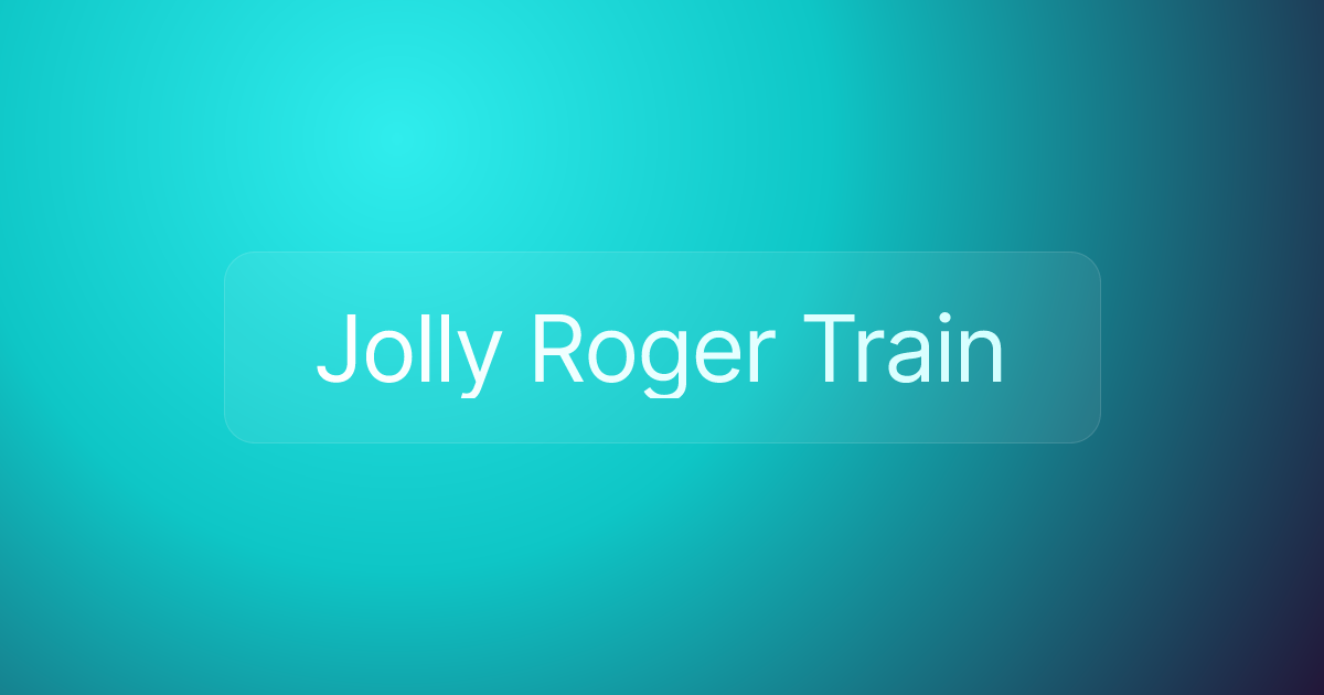 Jolly Roger Train