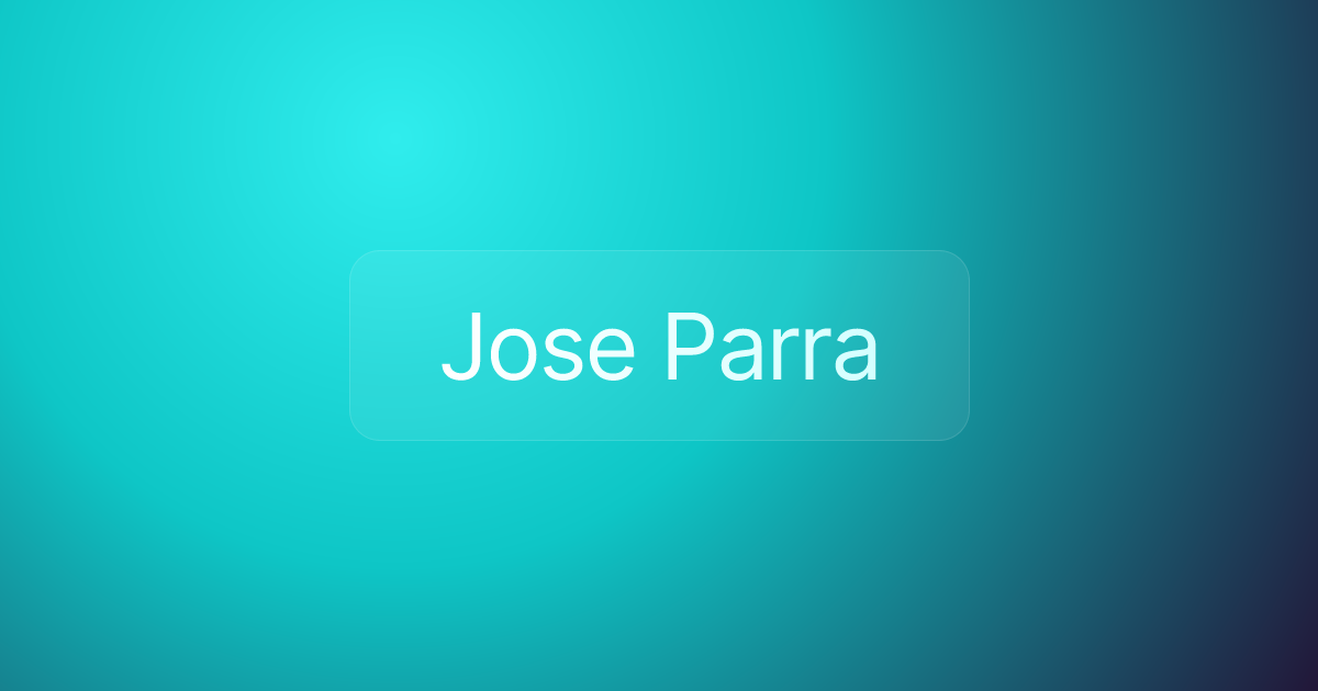 Jose Parra