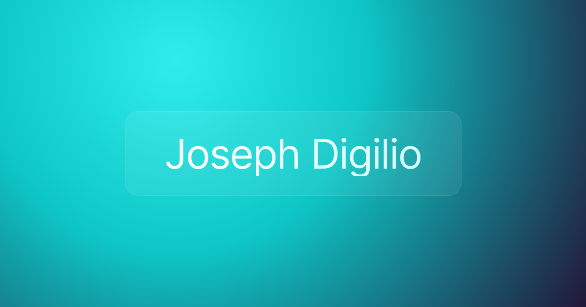 Joseph Digilio
