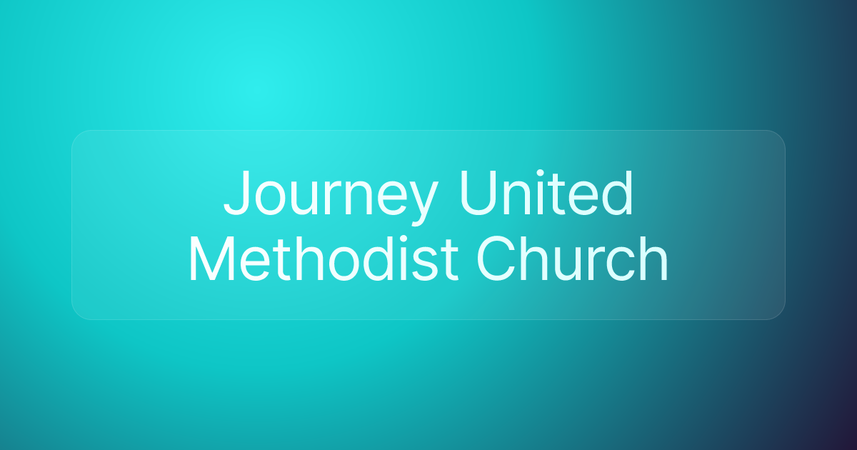 Journey United Methodist Church