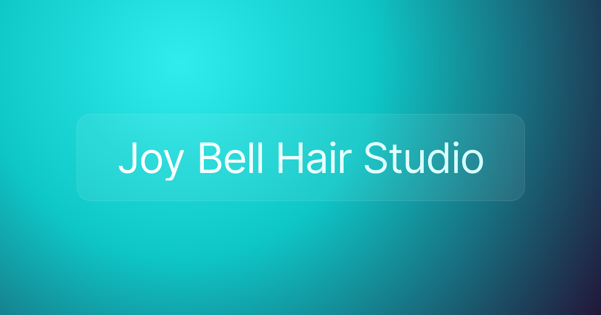 Joy Bell Hair Studio