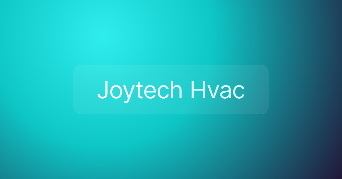 Joytech Hvac
