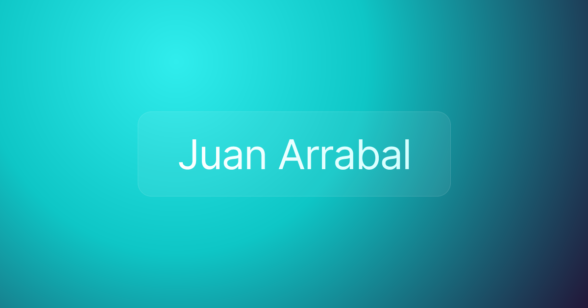 Juan Arrabal