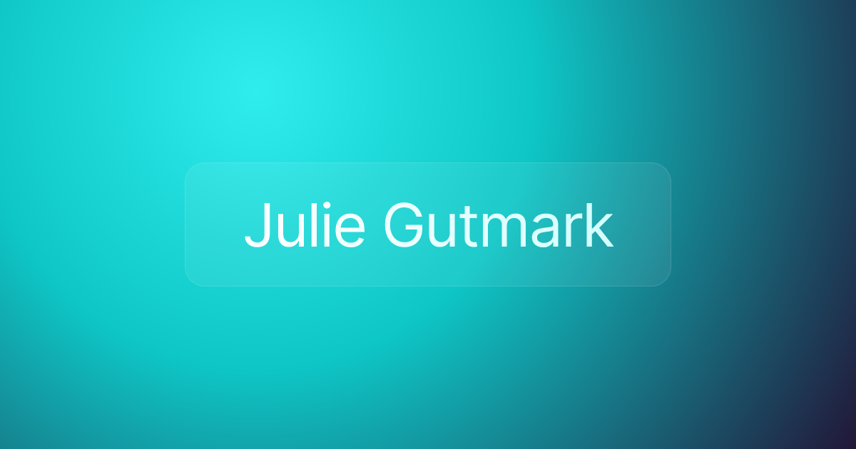 Julie Gutmark