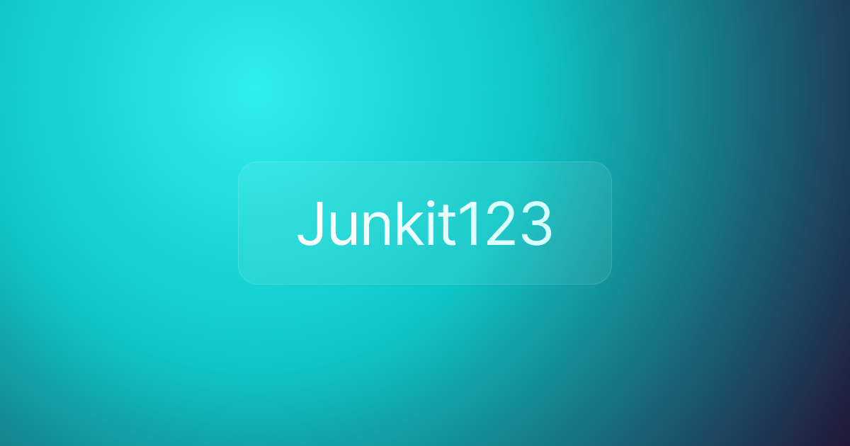 Junkit123