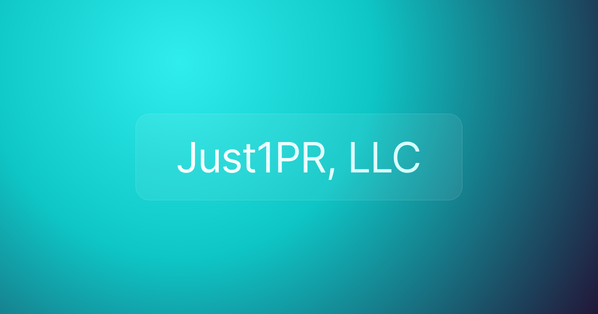 Just1PR, LLC