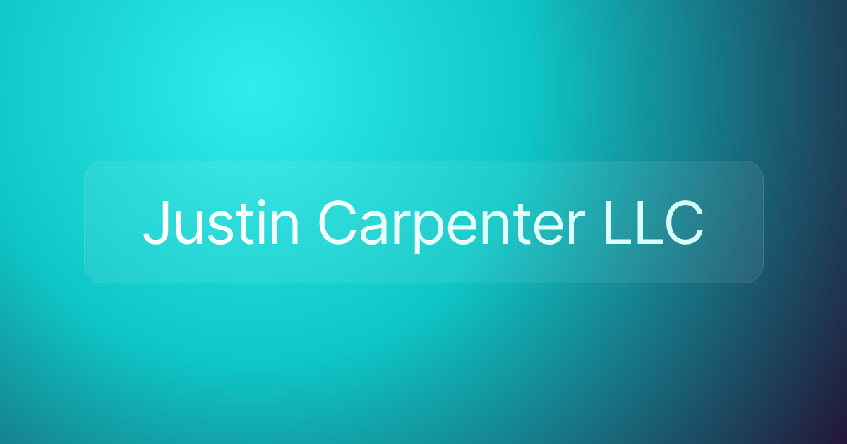 Justin Carpenter LLC