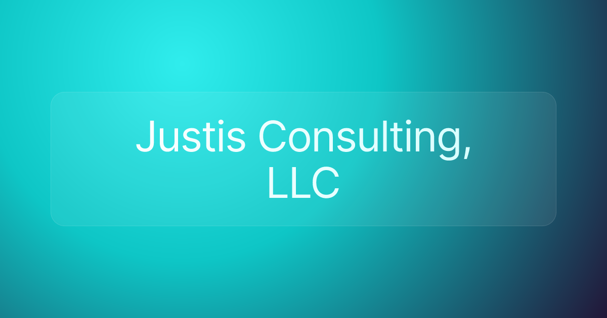 Justis Consulting, LLC