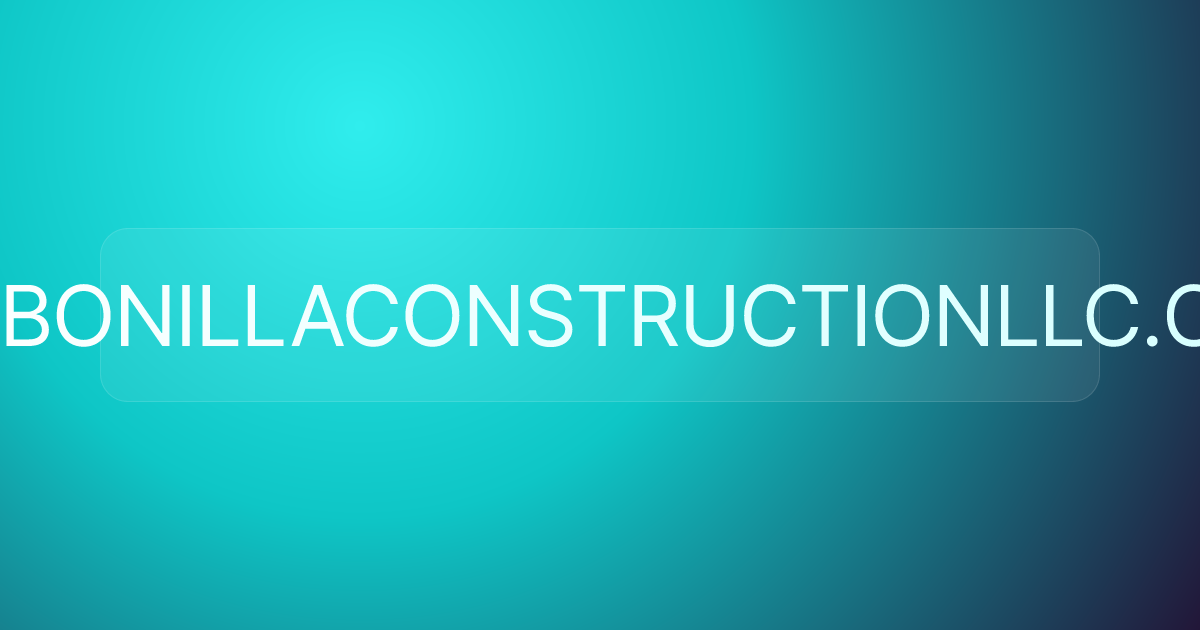 K&SBONILLACONSTRUCTIONLLC.COM