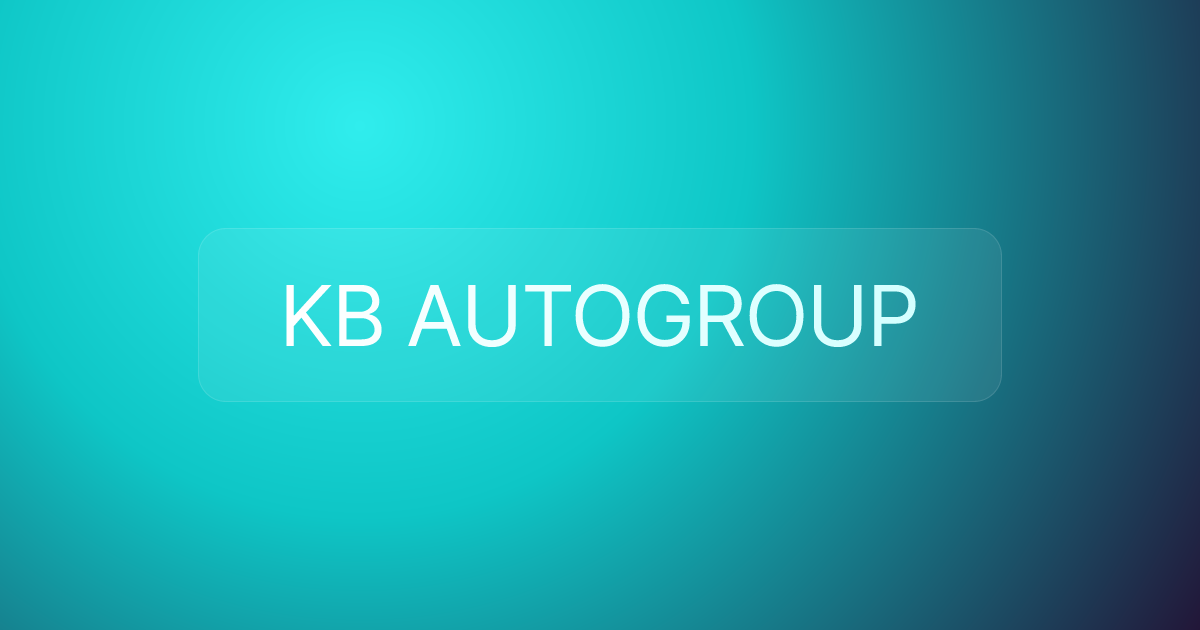 KB AUTOGROUP