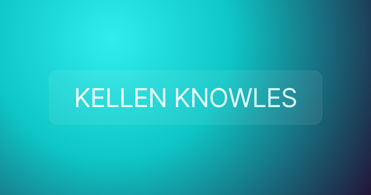 KELLEN KNOWLES