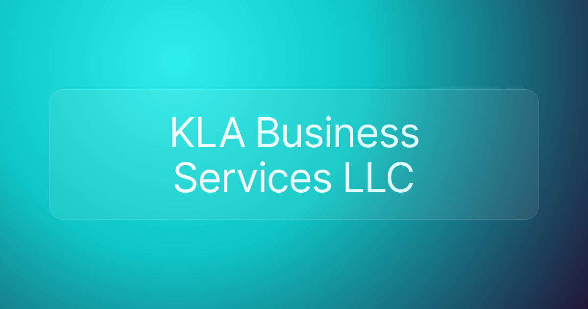 KLA Business Services LLC
