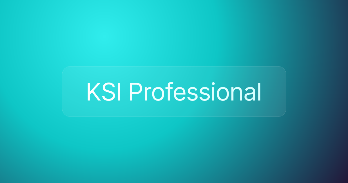 KSI Professional