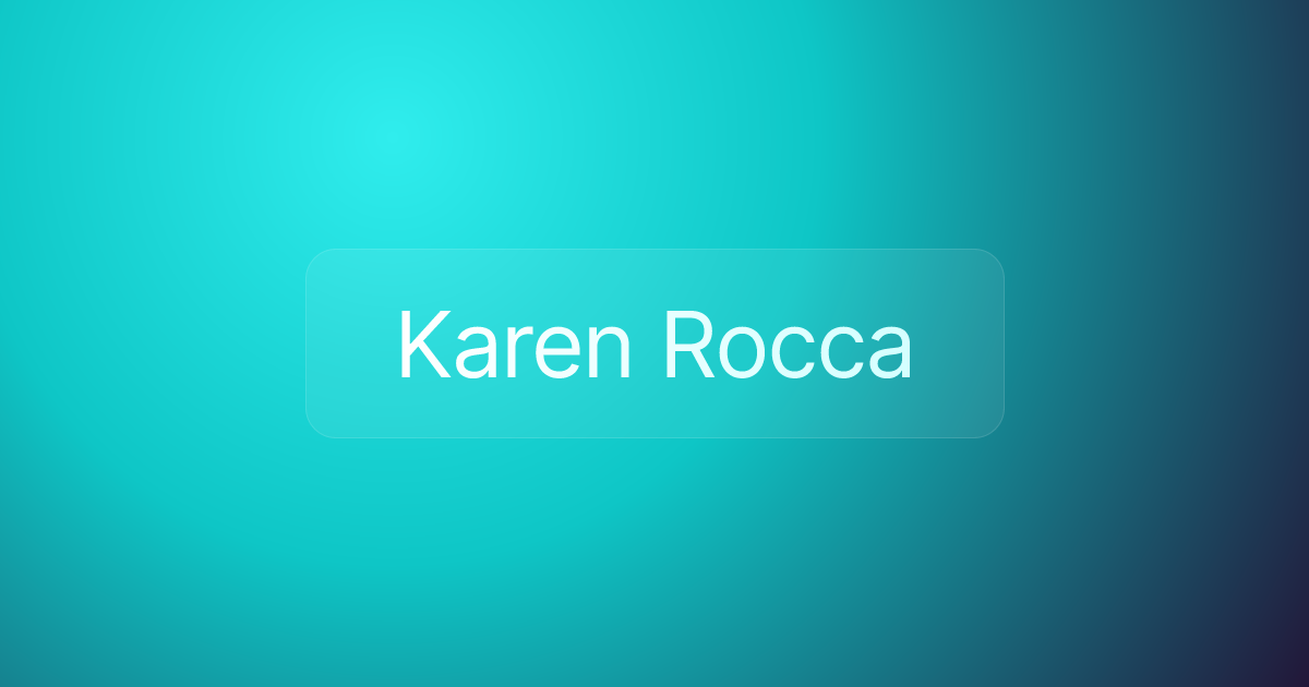 Karen Rocca