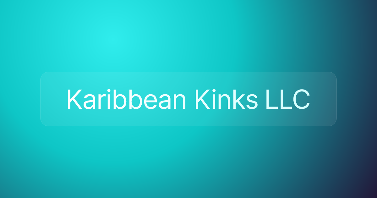 Karibbean Kinks LLC