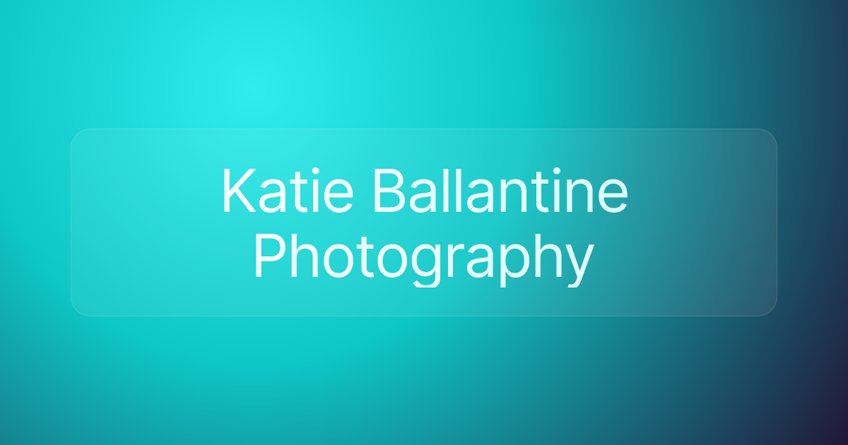 Katie Ballantine Photography