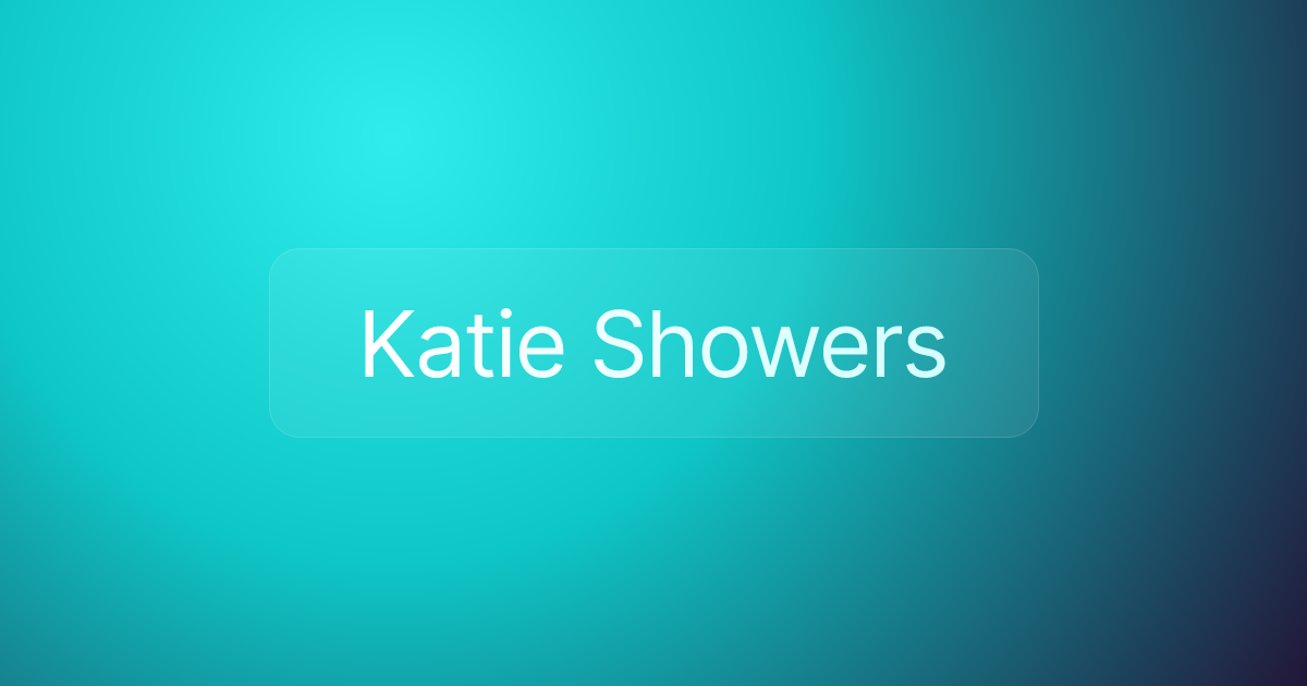 Katie Showers