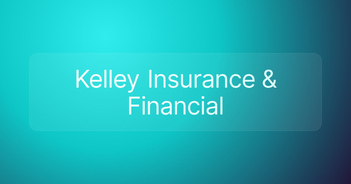 Kelley Insurance & Financial