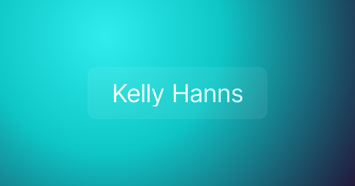 Kelly Hanns
