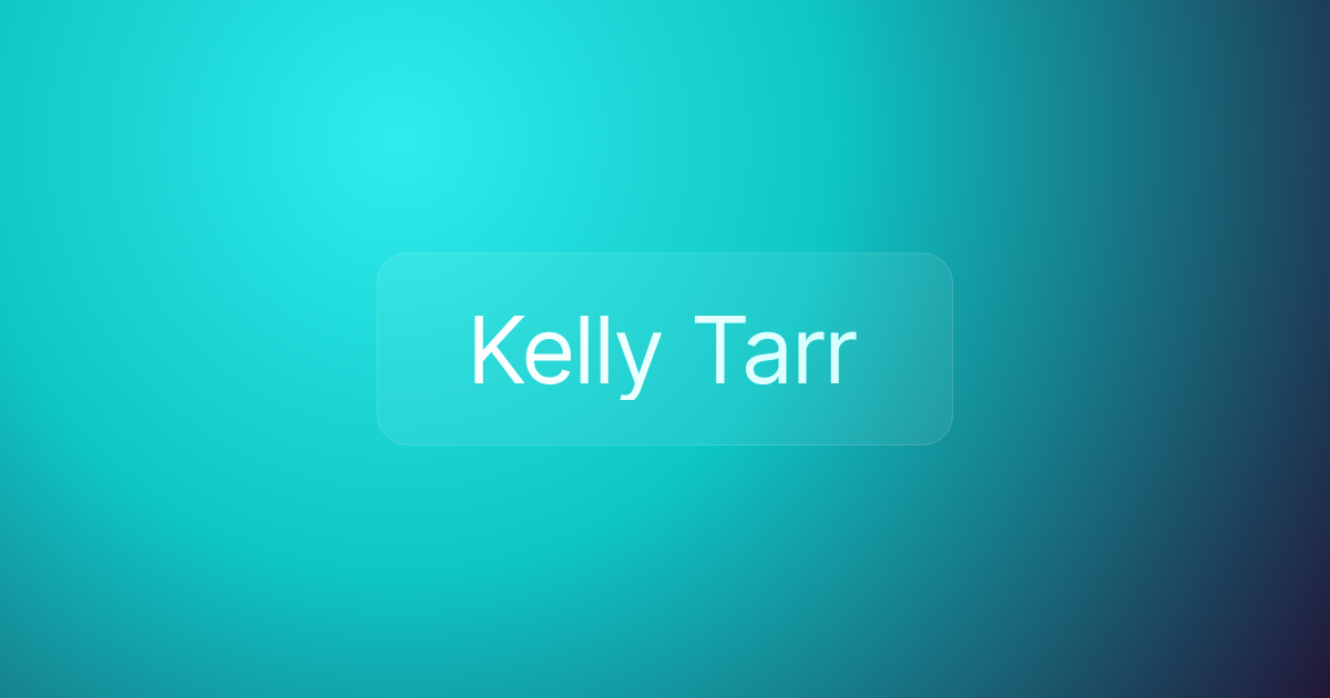 Kelly Tarr
