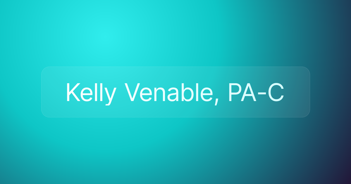 Kelly Venable, PA-C