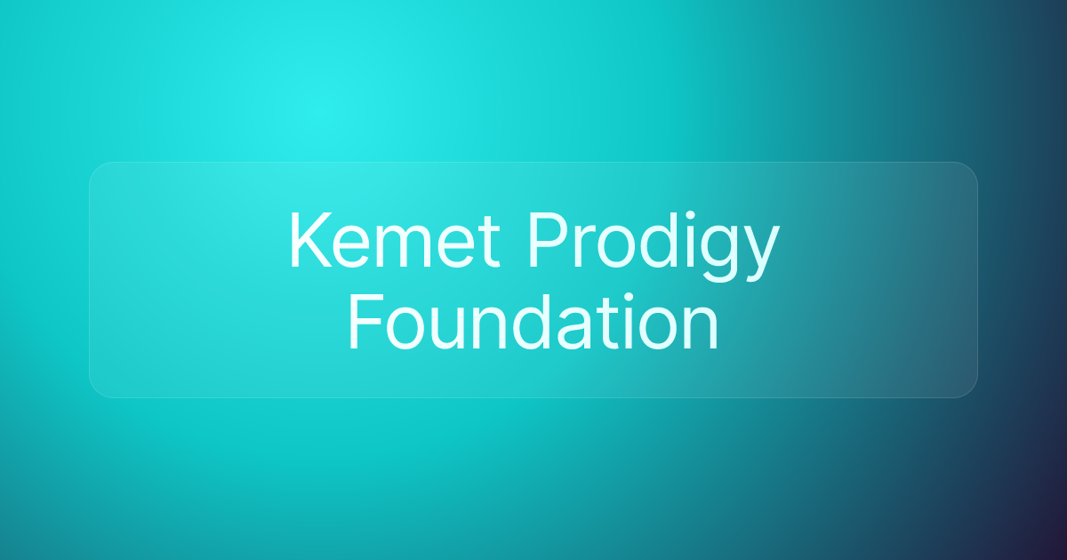 Kemet Prodigy Foundation