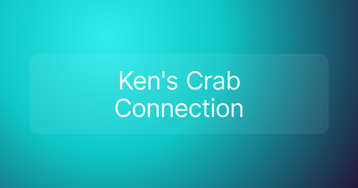 Ken's Crab Connection