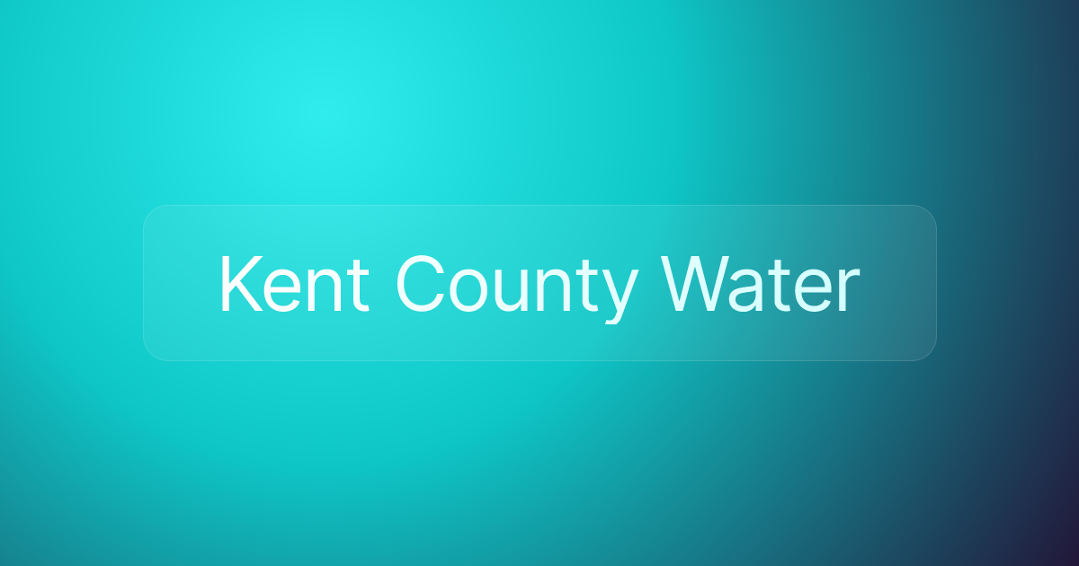 Kent County Water