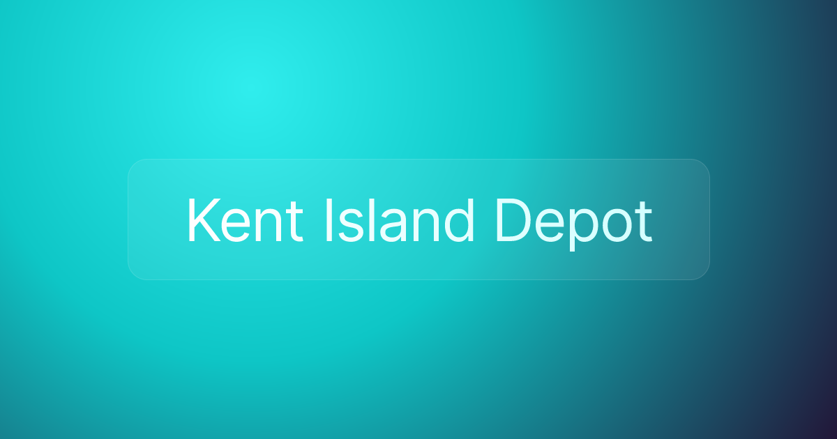 Kent Island Depot