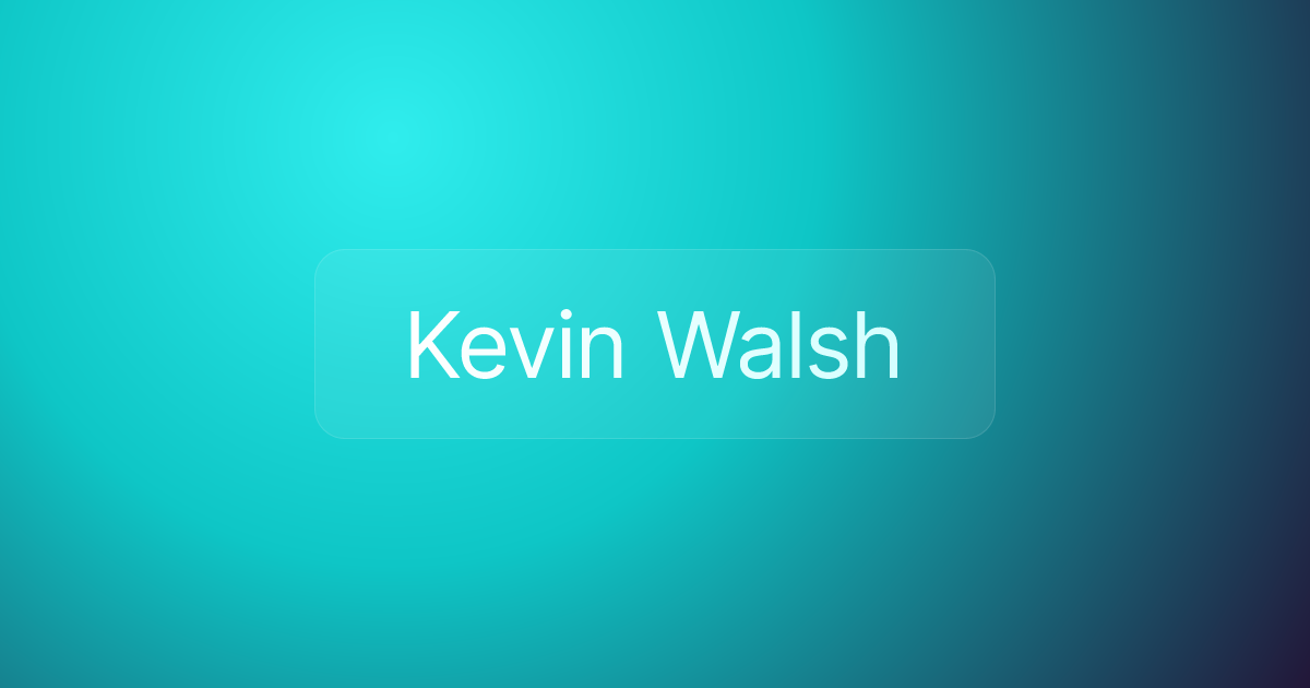 Kevin Walsh