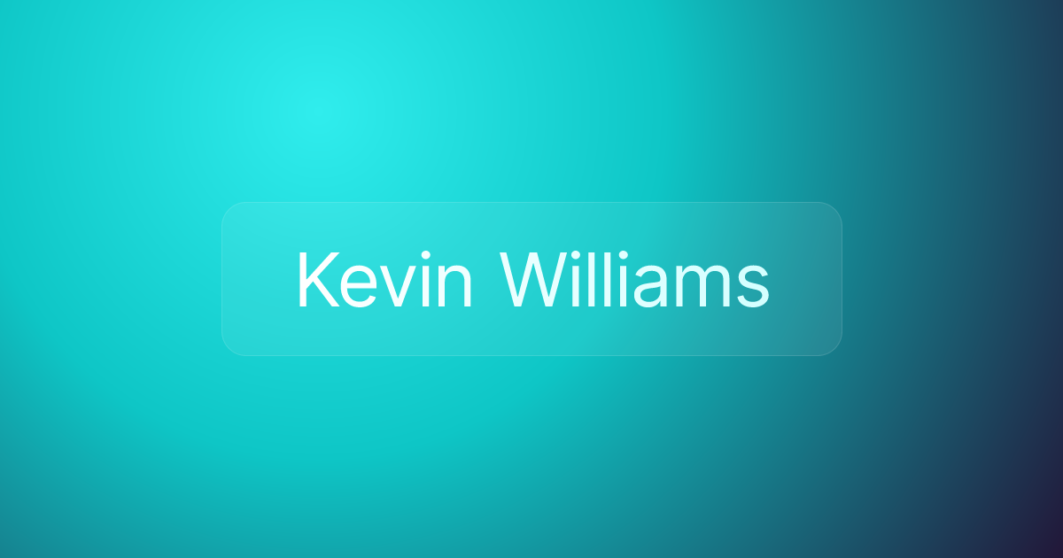 Kevin Williams