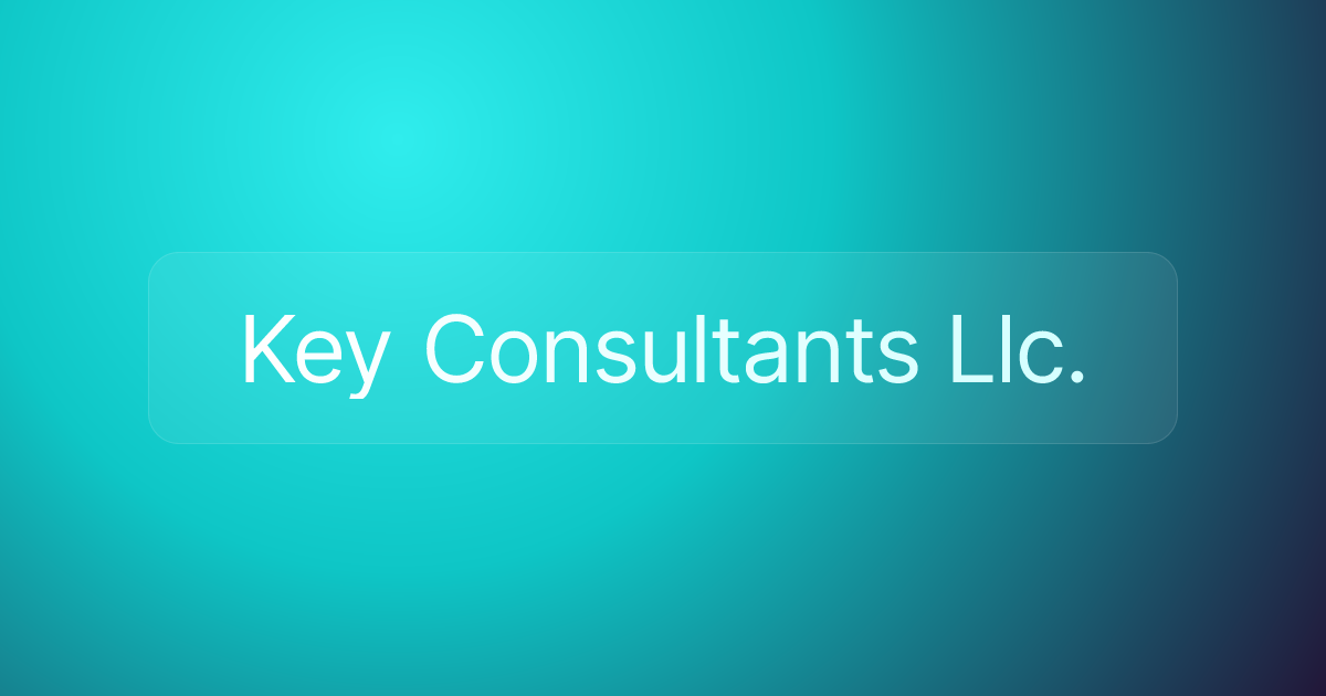Key Consultants Llc.