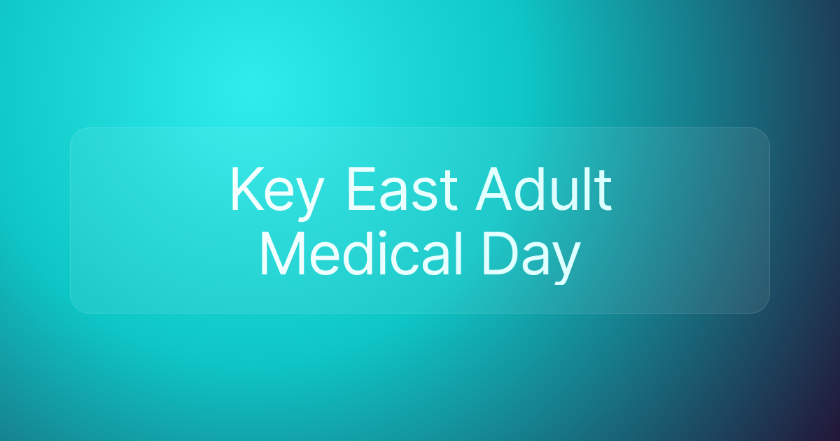 Key East Adult Medical Day