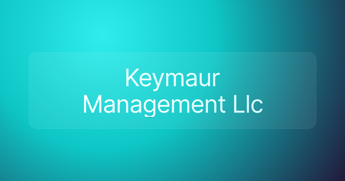 Keymaur Management Llc