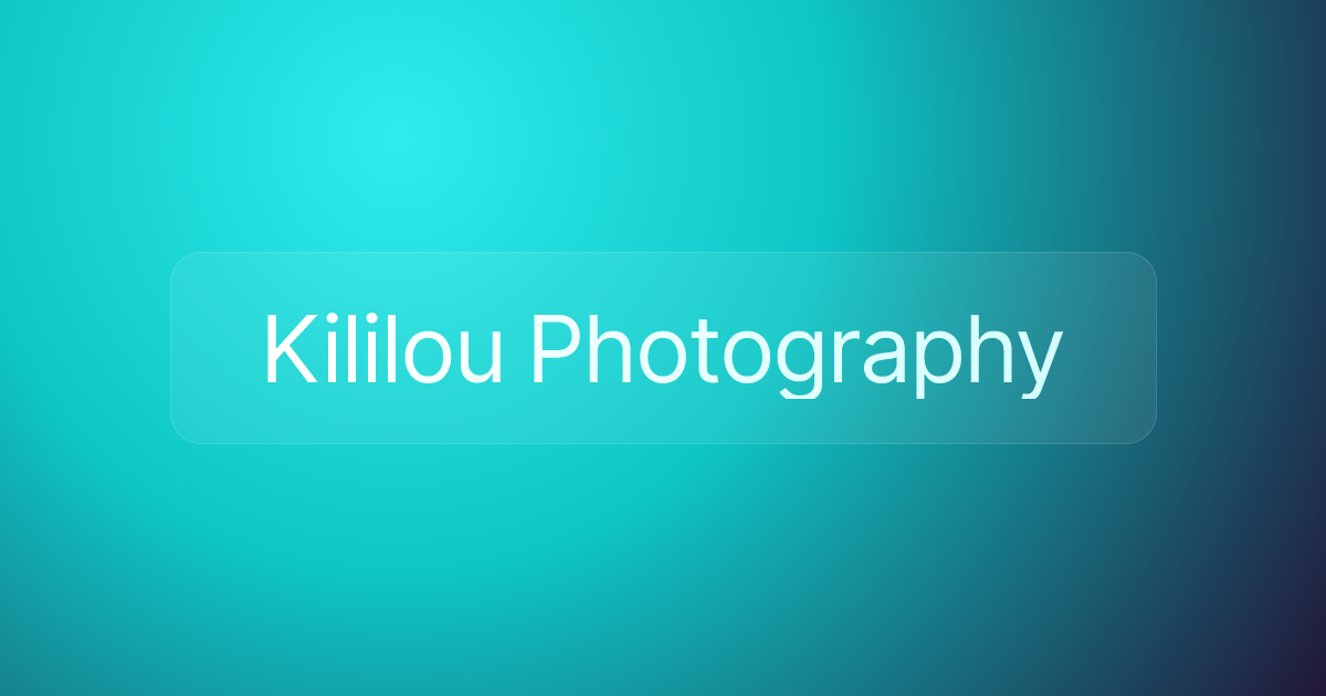 Kililou Photography