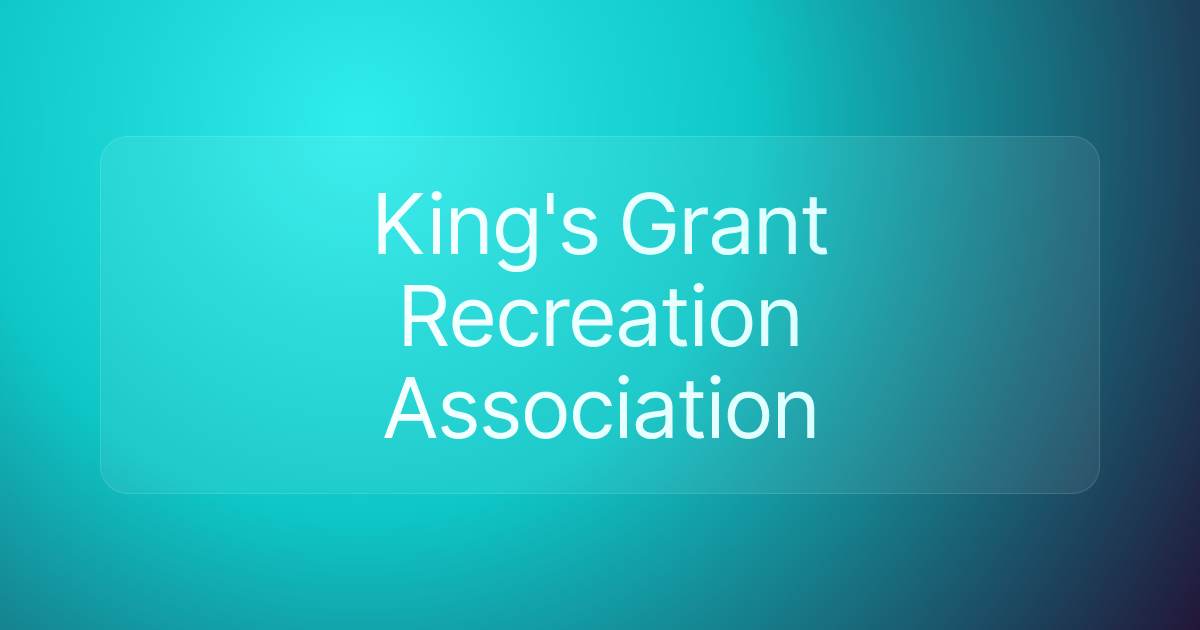 King's Grant Recreation Association