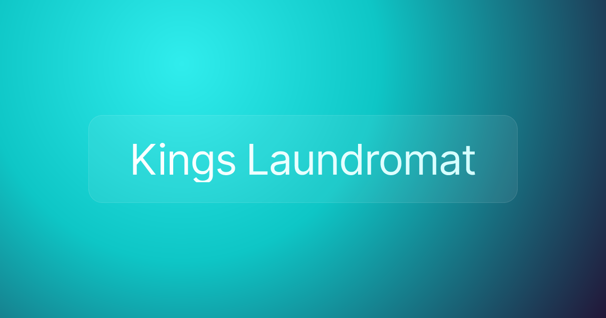 Kings Laundromat