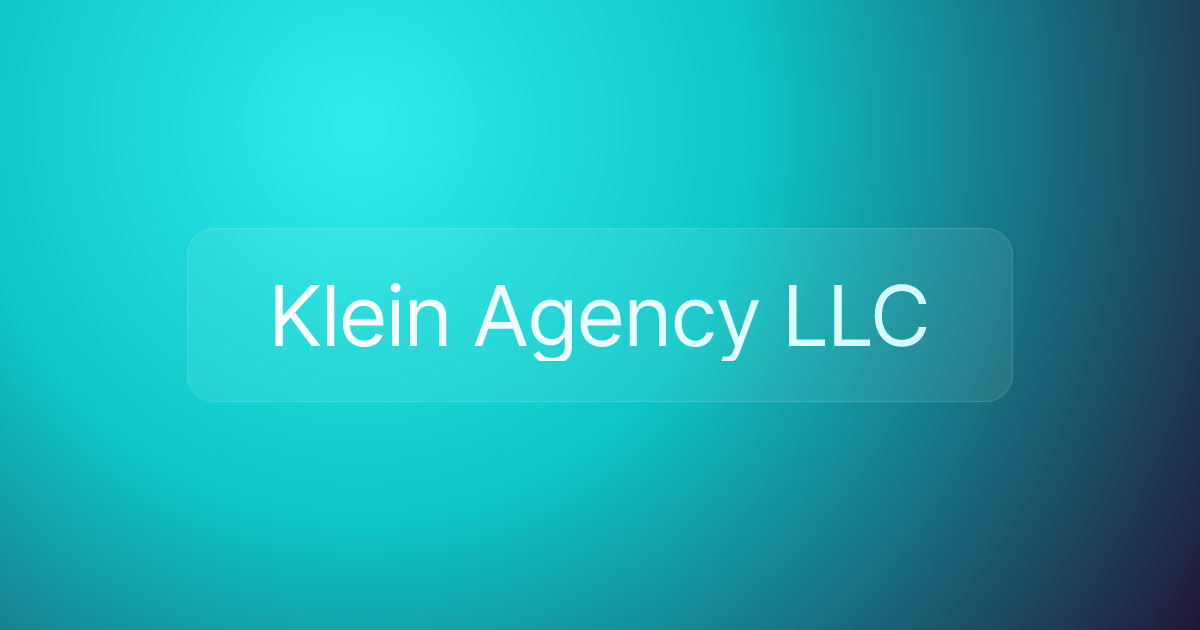 Klein Agency LLC