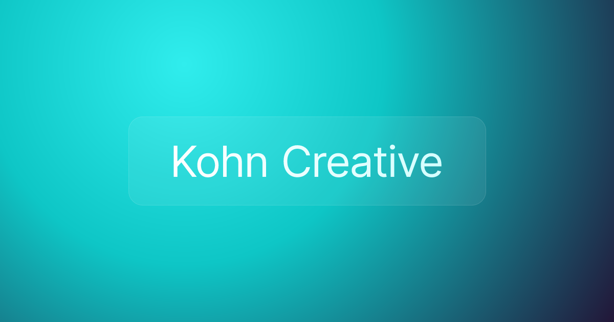 Kohn Creative