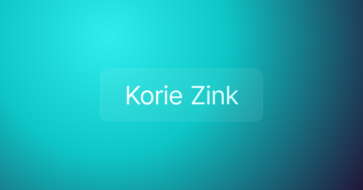 Korie Zink
