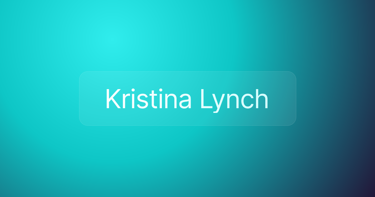 Kristina Lynch