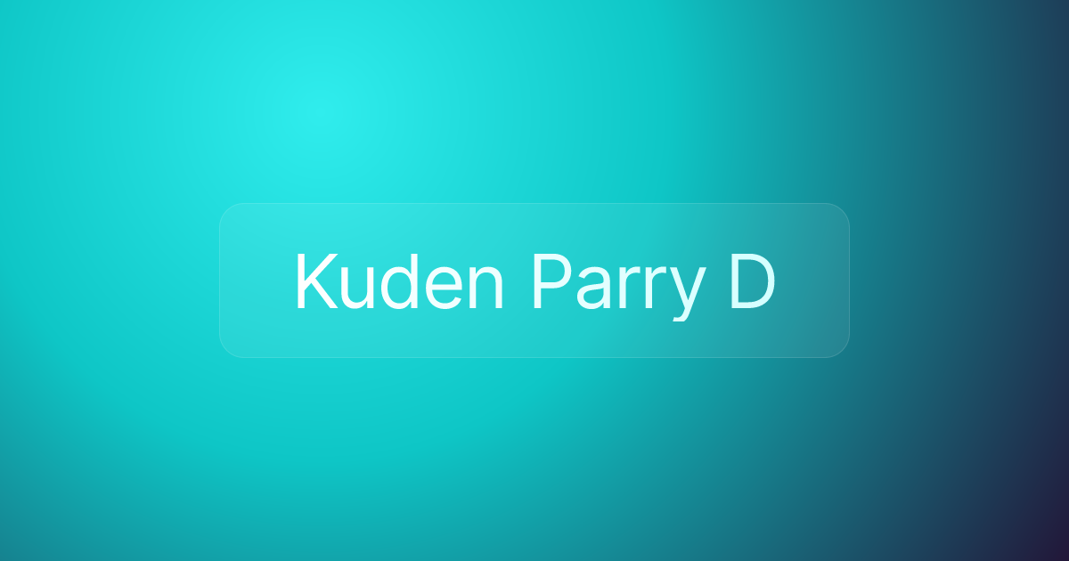 Kuden Parry D
