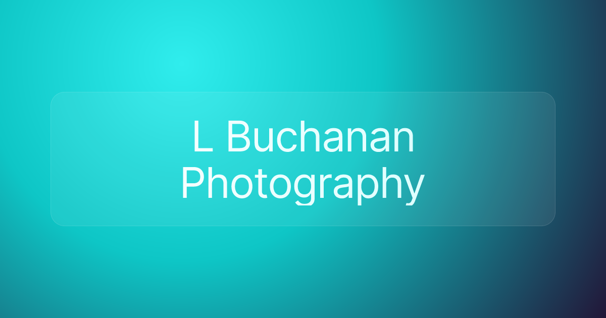 L Buchanan Photography