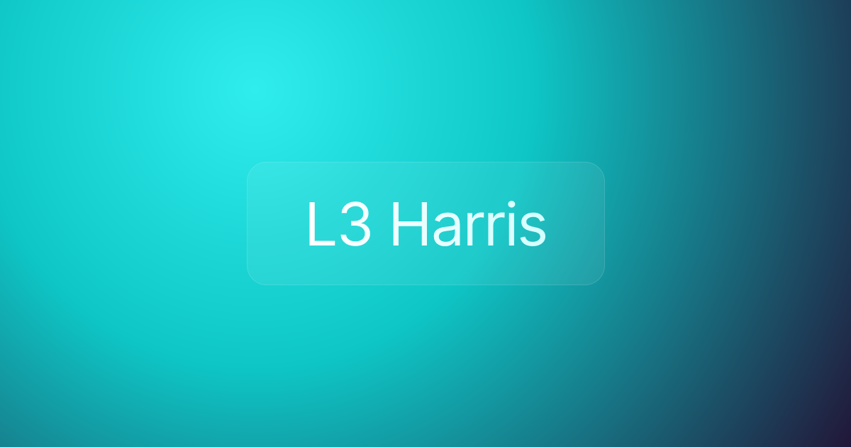 L3 Harris